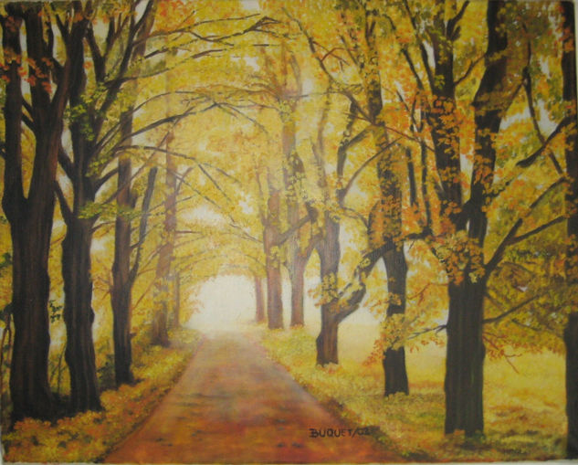 "Otoño" Oil Canvas Landscaping