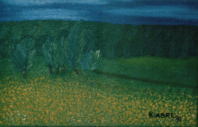 tulipans Oil Canvas Landscaping