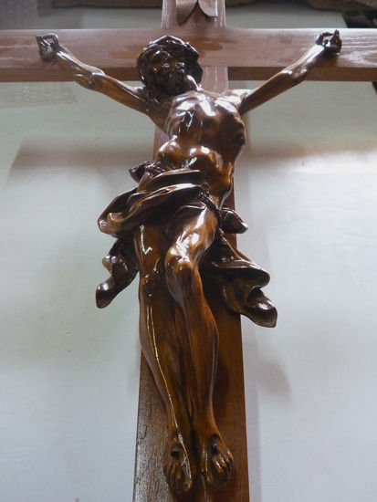 cristo manierista Talla Figurativa