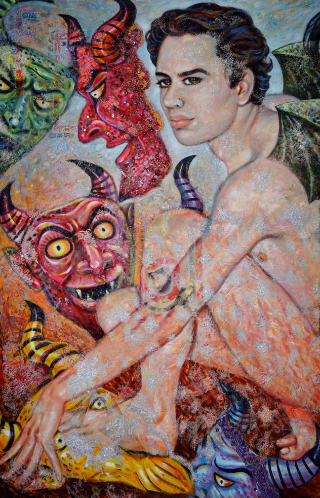 Mascaras y diablitos (cuadro 1)