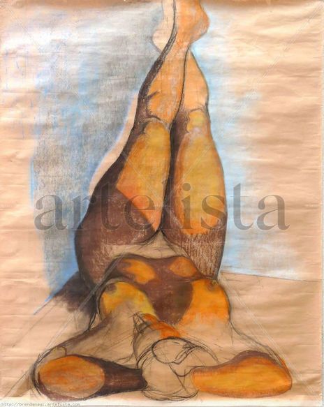 Mujer reposando
