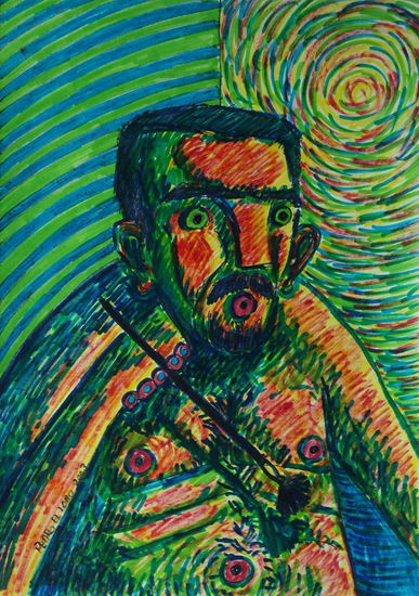 Autorretrato II Mixed Media