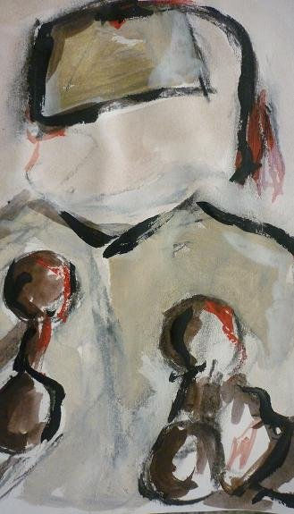 MUSICO ARABE I 60X22 CM