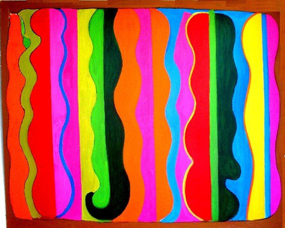ABSTRACTO EN SINFONÍA DE COLORES