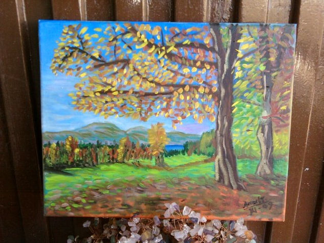 54-LUZ EN OTOÑO Oil Canvas Landscaping