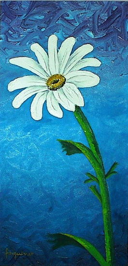 MARGARITA Oil Canvas Floral Painting