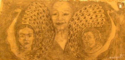 Frida,dolores y diego