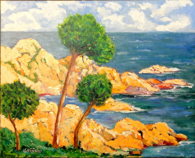 Cala de Lloret Oil Canvas Landscaping