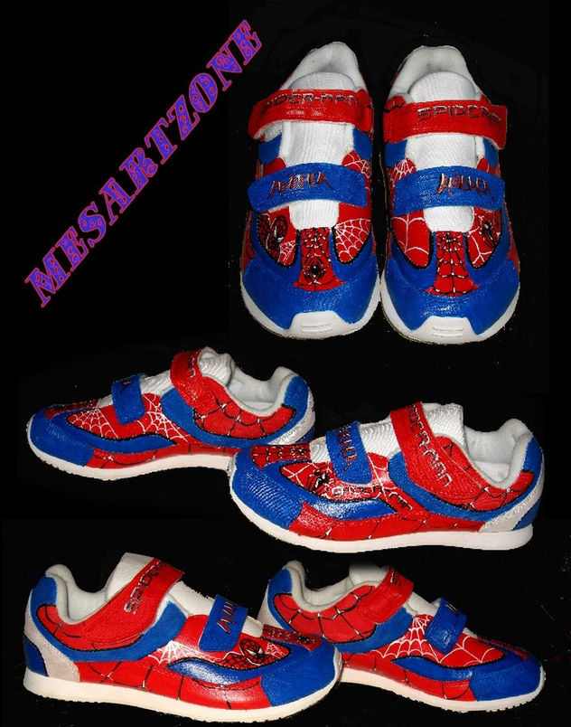 Spiderman (Andrea) bambas de piel