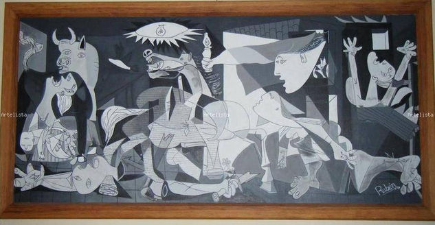 Mi Guernica Acrílico Tabla Otros