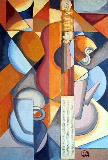 Café y concierto Oil Canvas Still Life Paintings