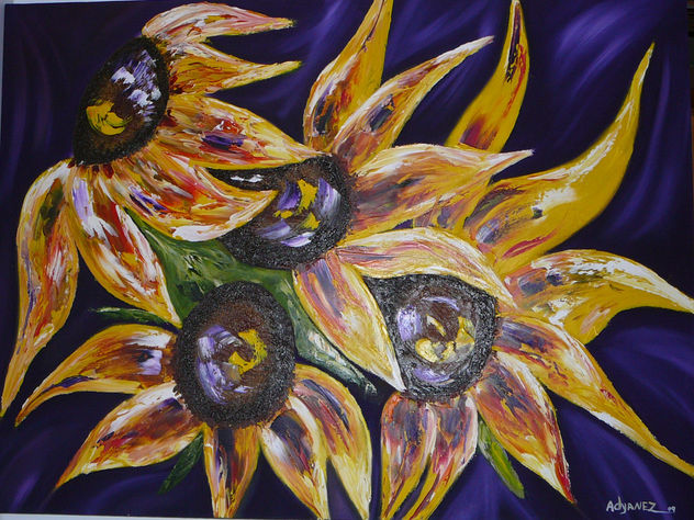 girasoles rotos
