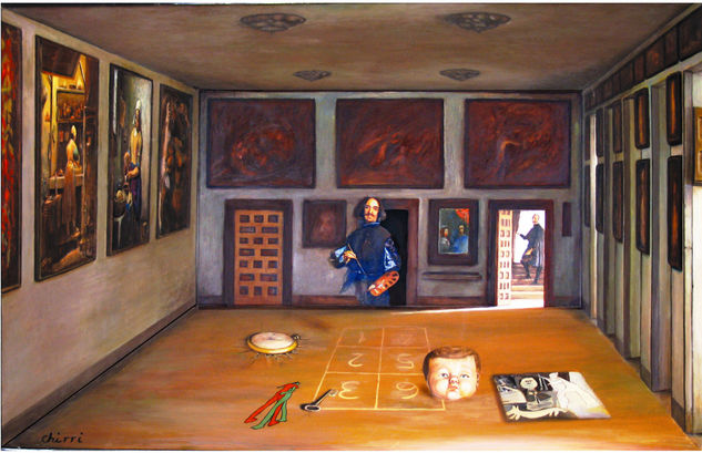 Homenaje a Velazquez y a Picaso Oil