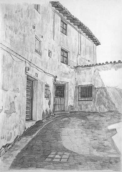 Rincón de Buendía Graphite Paper Still Life Paintings