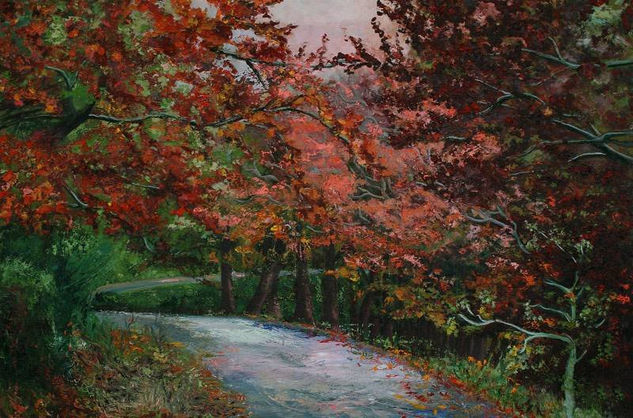 Otoño. Oil Canvas Landscaping