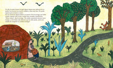Cuento Anansi y la...