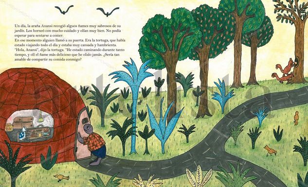 Cuento Anansi y la Tortuga 