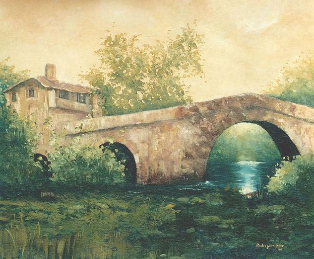 Puente 1 Oil Panel Landscaping