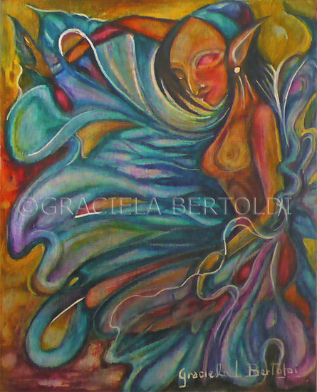 HADA MAYOR (GRACIELA BERTOLDI) Oil Canvas Figure Painting