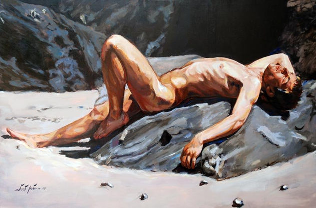 ADÁN Oil Canvas Nude Paintings