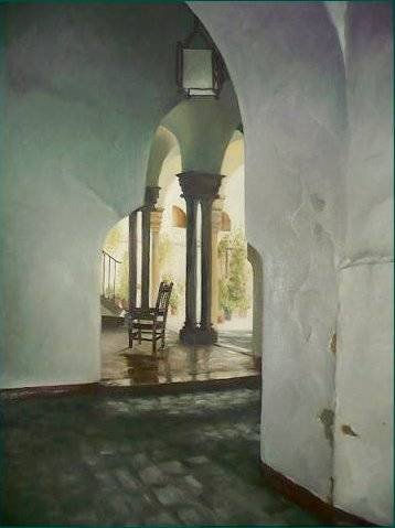 PATIO DE SEVILLA Oil Canvas Others