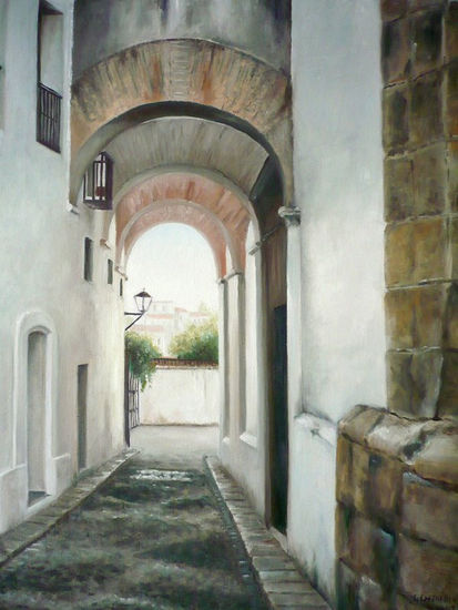 CALLE DE VEJER Oil Canvas Others