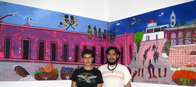 " EMMANUEL ANTE SU  MURAL" 