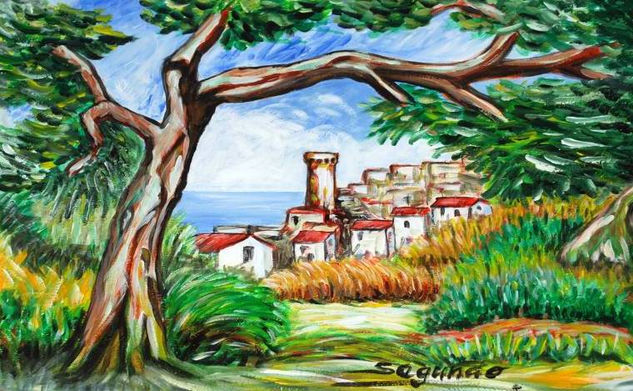 MIRANDO A TOSSA Acrylic Card Landscaping