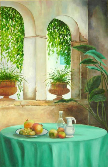 Ventanales Oil Canvas Landscaping