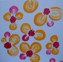 "Flores de Infantes" Acrylic Canvas
