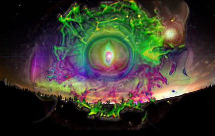 Aurora psicodélica