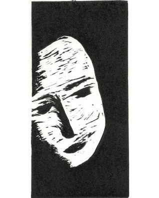 Rostro Linocut