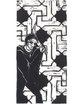 Guardián Linocut