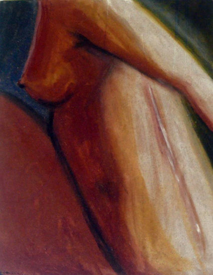 cos humà Wax Panel Nude Paintings