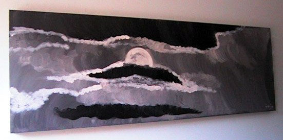 Anochece Oil Canvas Landscaping