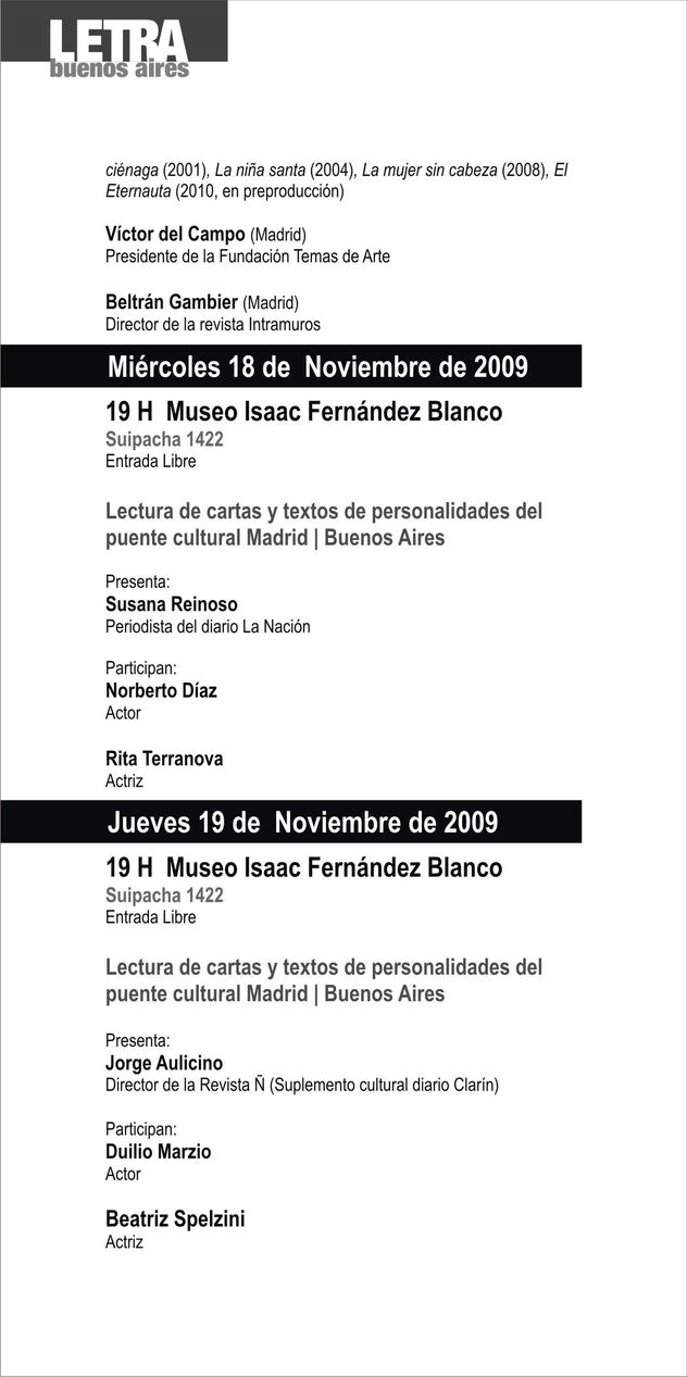 LETRA Buenos Aires 10