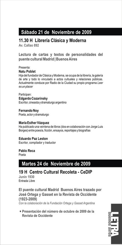 LETRA Buenos Aires 11