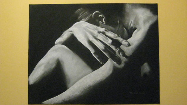 Desnudo Pastel Paper Nude Paintings