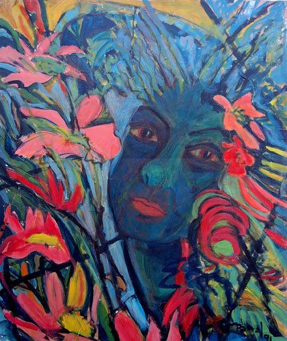 Autorretrato Oil Canvas Landscaping