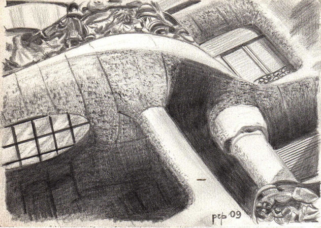 Detall la Pedrera-Gaudi