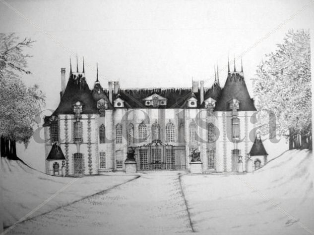 castillo de francia 2 Pencil