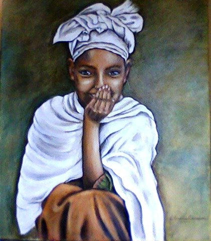 Tierna Edad Oil Canvas Figure Painting