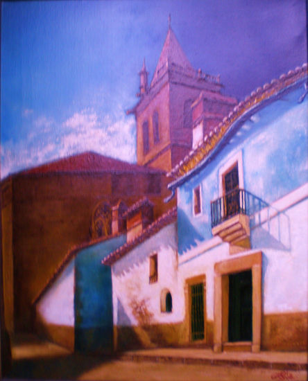 LA GARROVILLA Oil Canvas Landscaping