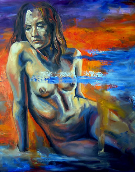 Variaciones 2 Oil Canvas Nude Paintings