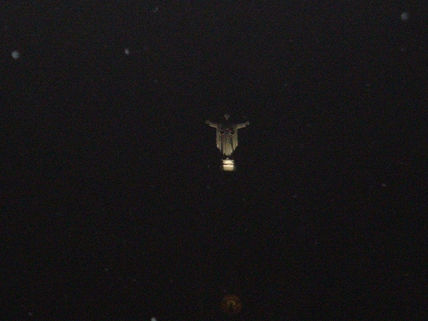 Virgen en el cielo...