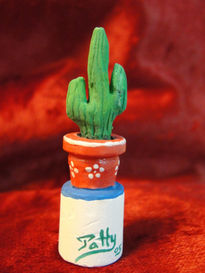 Cactus en maceta