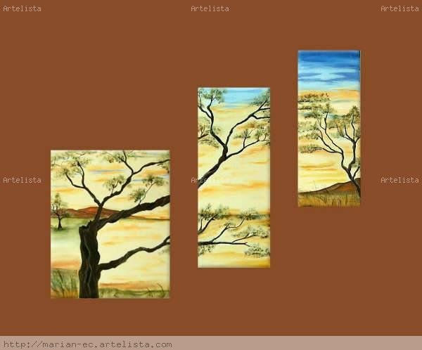 sin titulo Acrylic Canvas Landscaping