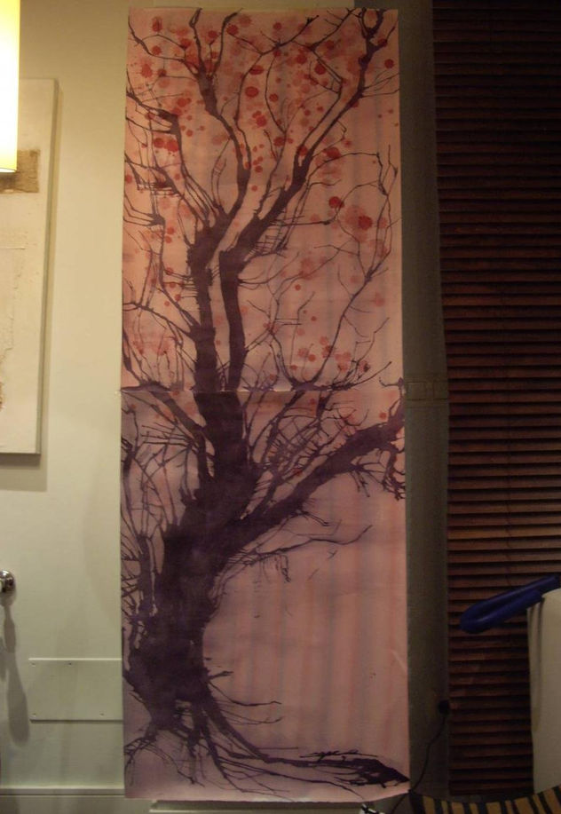 mural de inspiracion oriental