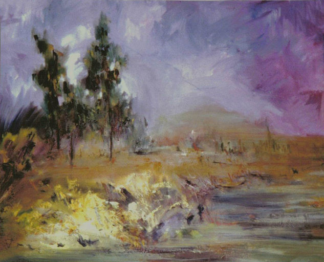 EL RÍO Oil Canvas Landscaping