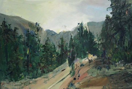 Camino de montaña